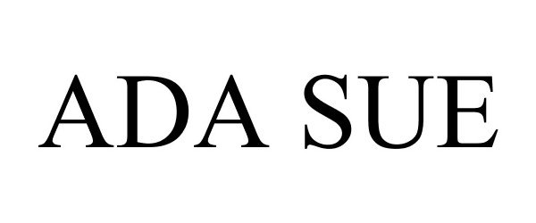 Trademark Logo ADA SUE