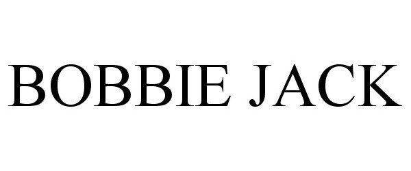 Trademark Logo BOBBIE JACK