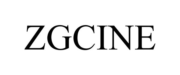 Trademark Logo ZGCINE