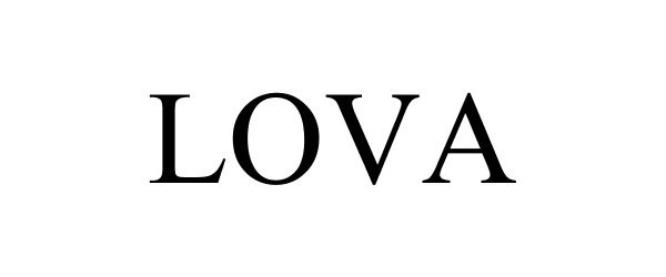 Trademark Logo LOVA