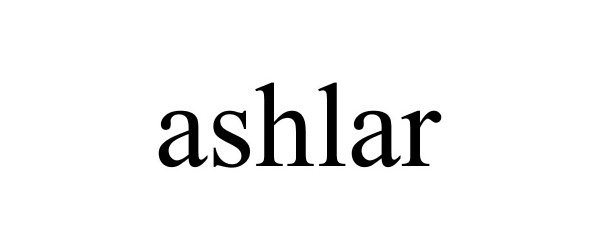 Trademark Logo ASHLAR