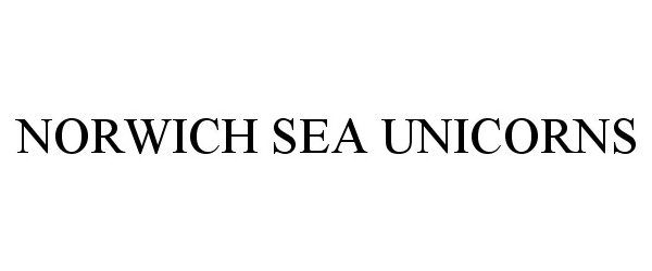 Trademark Logo NORWICH SEA UNICORNS