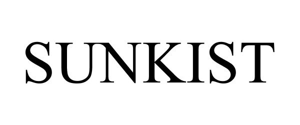 Trademark Logo SUNKIST