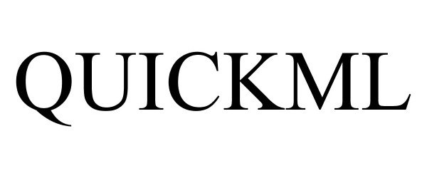 Trademark Logo QUICKML