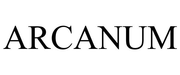 Trademark Logo ARCANUM