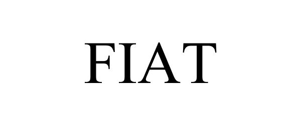 Trademark Logo FIAT