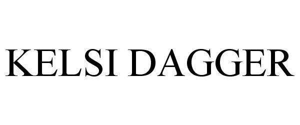 Trademark Logo KELSI DAGGER