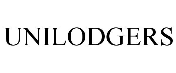 Trademark Logo UNILODGERS