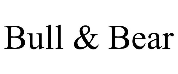 Trademark Logo BULL & BEAR