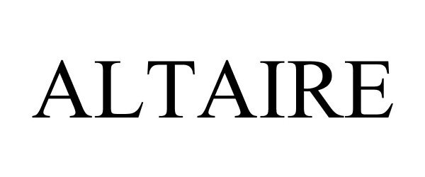 Trademark Logo ALTAIRE