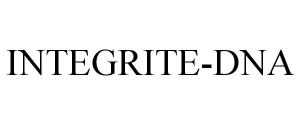 Trademark Logo INTEGRITE-DNA