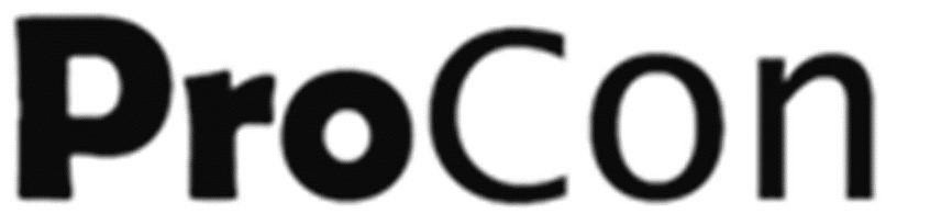 Trademark Logo PROCON