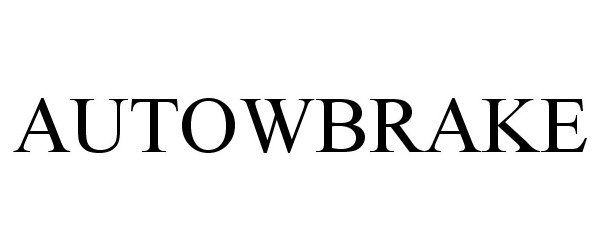 Trademark Logo AUTOWBRAKE