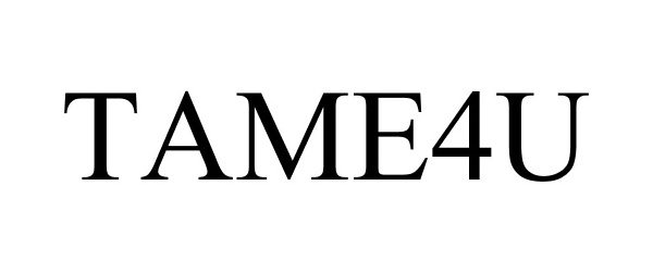 Trademark Logo TAME4U
