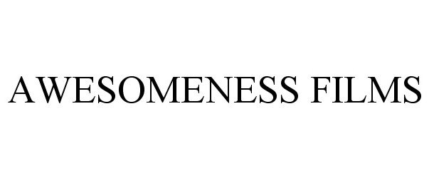Trademark Logo AWESOMENESS FILMS