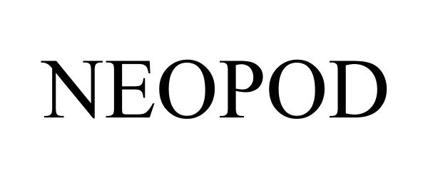 Trademark Logo NEOPOD