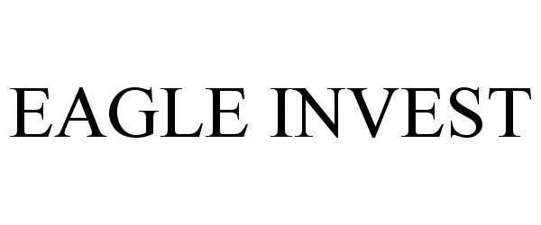 Trademark Logo EAGLE INVEST