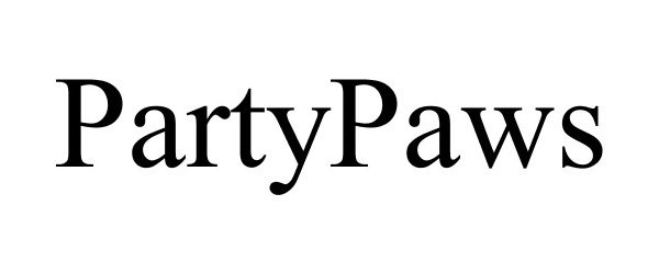 Trademark Logo PARTYPAWS