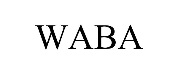 Trademark Logo WABA