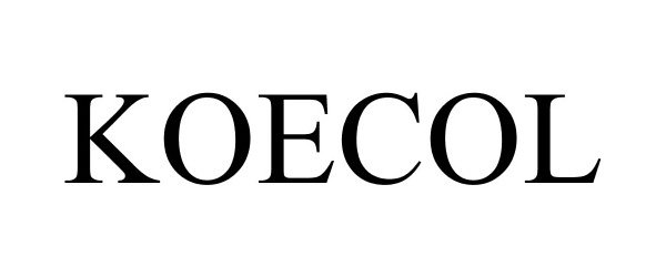 Trademark Logo KOECOL