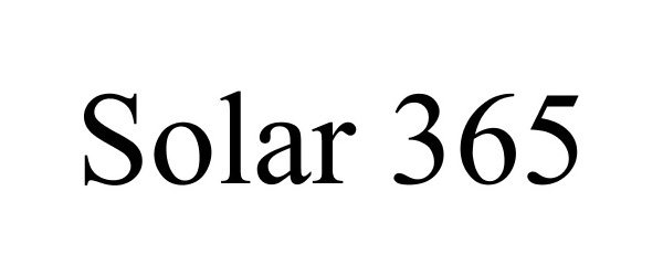  SOLAR 365