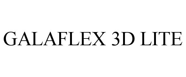 Trademark Logo GALAFLEX 3D LITE