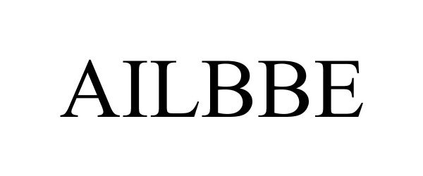Trademark Logo AILBBE