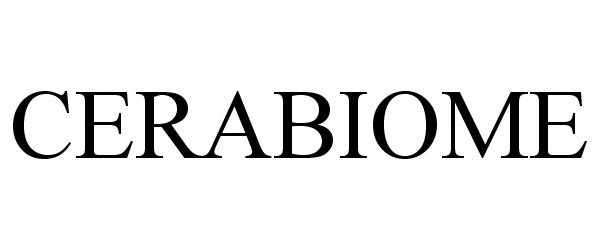 Trademark Logo CERABIOME