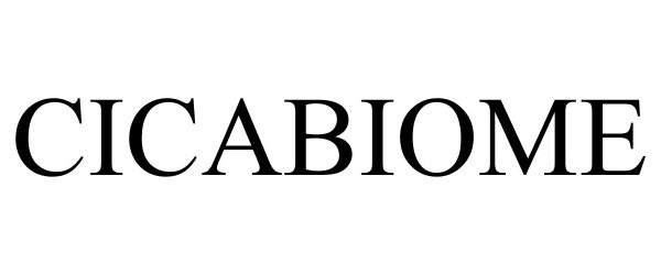 Trademark Logo CICABIOME