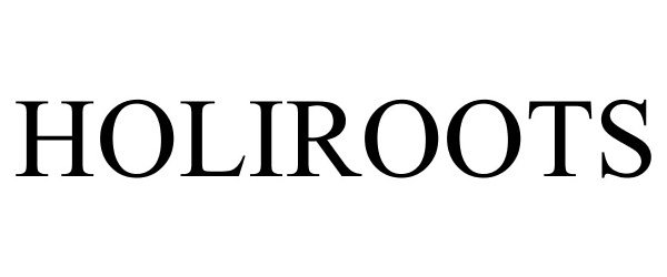 Trademark Logo HOLIROOTS
