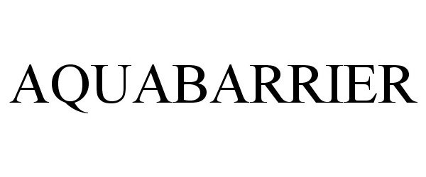 Trademark Logo AQUABARRIER