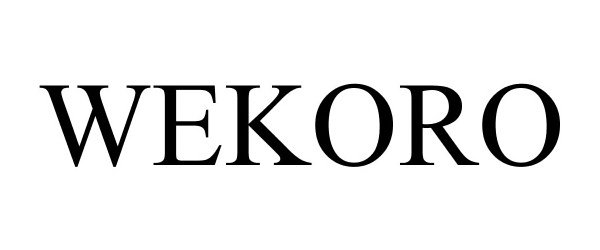  WEKORO