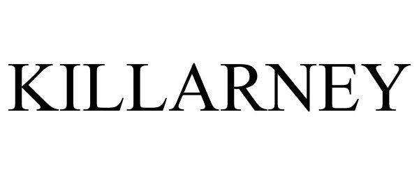 Trademark Logo KILLARNEY