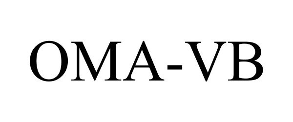 Trademark Logo OMA-VB