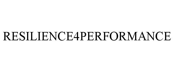  RESILIENCE4PERFORMANCE