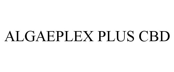  ALGAEPLEX PLUS CBD