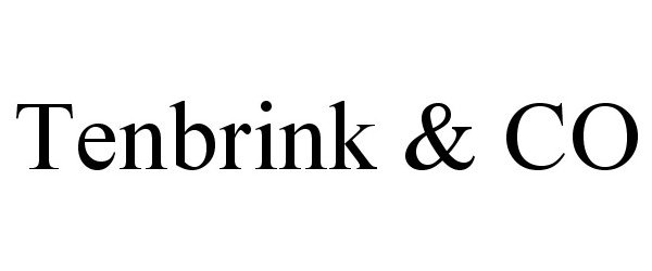 Trademark Logo TENBRINK & CO