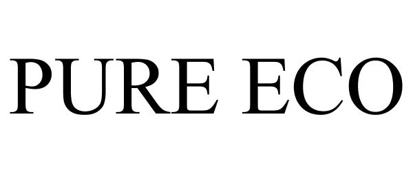 Trademark Logo PURE ECO