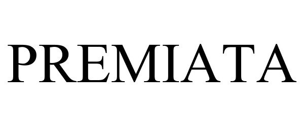 Trademark Logo PREMIATA