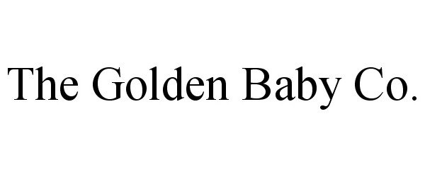  THE GOLDEN BABY CO.