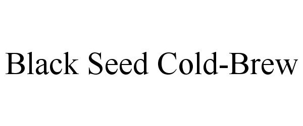  BLACK SEED COLD-BREW