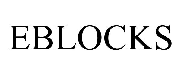 Trademark Logo EBLOCKS