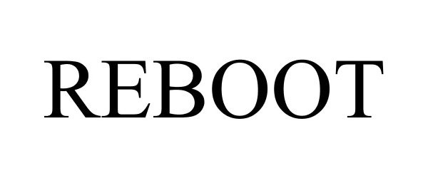 Trademark Logo REBOOT