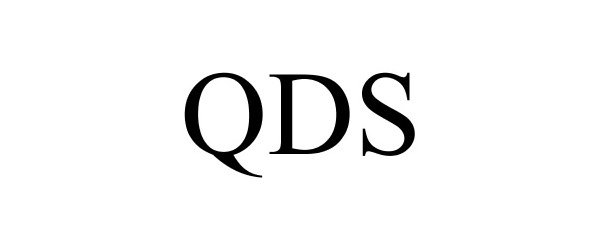 Trademark Logo QDS