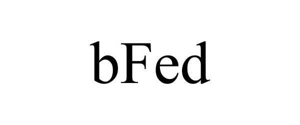 Trademark Logo BFED