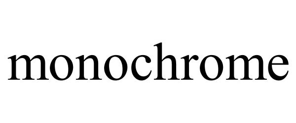 Trademark Logo MONOCHROME