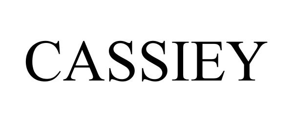 Trademark Logo CASSIEY