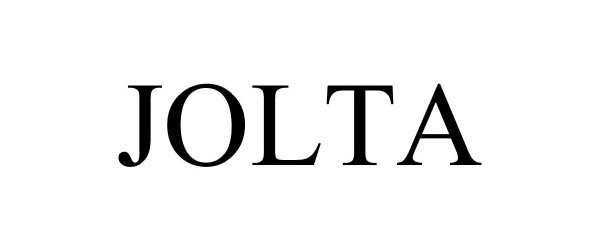 Trademark Logo JOLTA