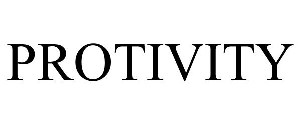 Trademark Logo PROTIVITY