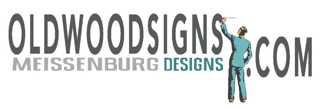 Trademark Logo OLDWOODSIGNS.COM MEISSENBURG DESIGNS